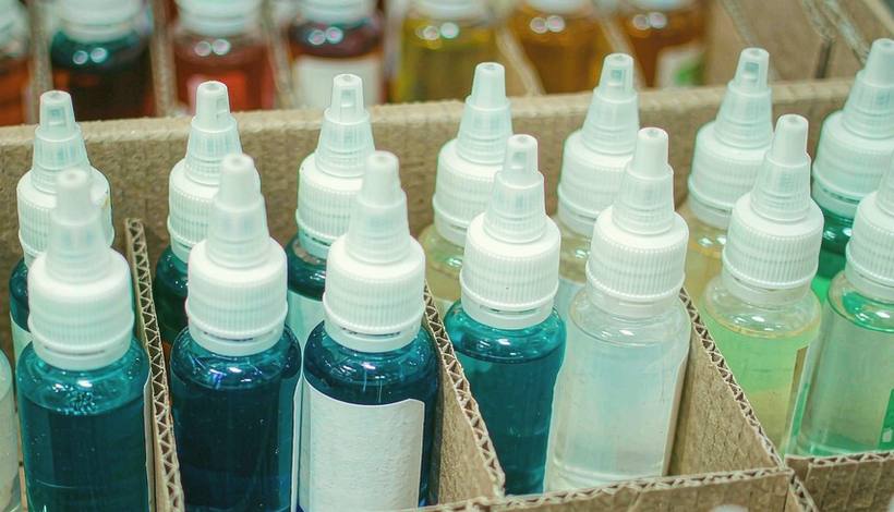 Dessert Creamy Vape Juice packaging detail