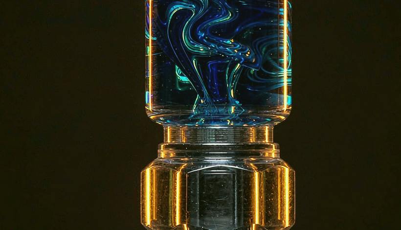 Dessert Creamy Vape Juice packaging detail